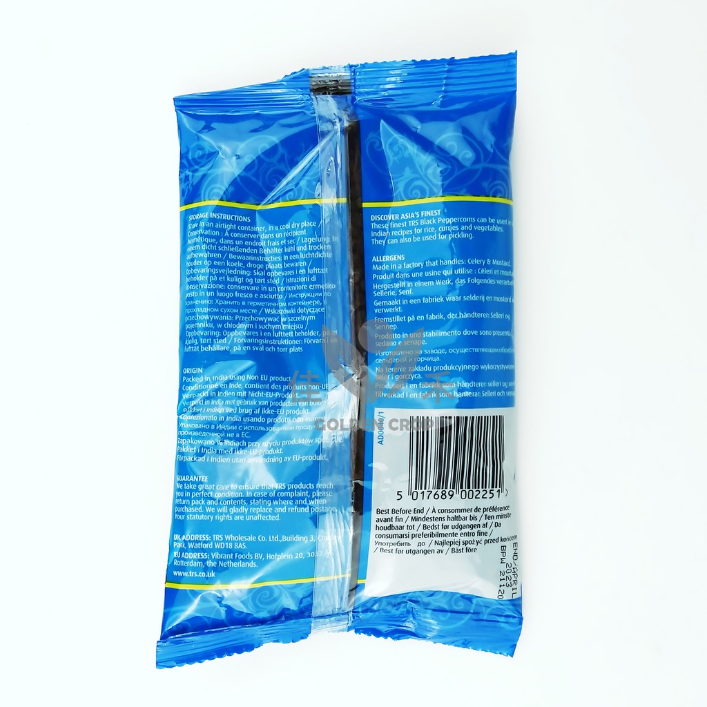 TRS Black Pepper 100g | TRS 黑胡椒粒 100g
