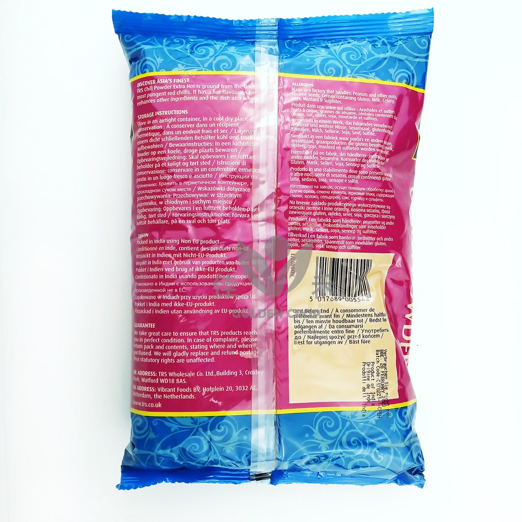 TRS Chili Powder Extra Hot 1kg | TRS 辣椒粉(超级辣) 1kg