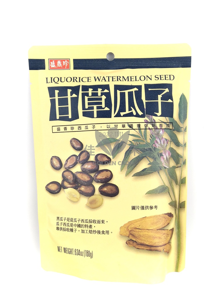 Triko Presserved Melon Seed Licorice 180g | 盛香珍 甘草瓜子 180g