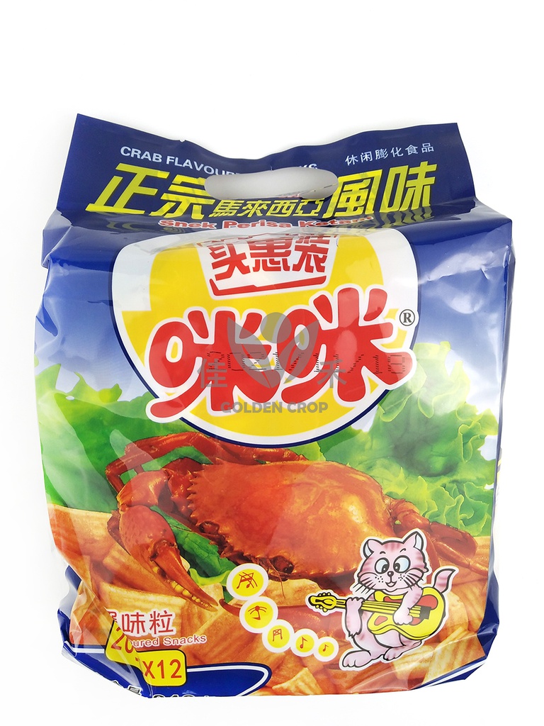 咪咪 蟹味粒 12包装 240g | MIMI Crab Flavour Cracker 240g