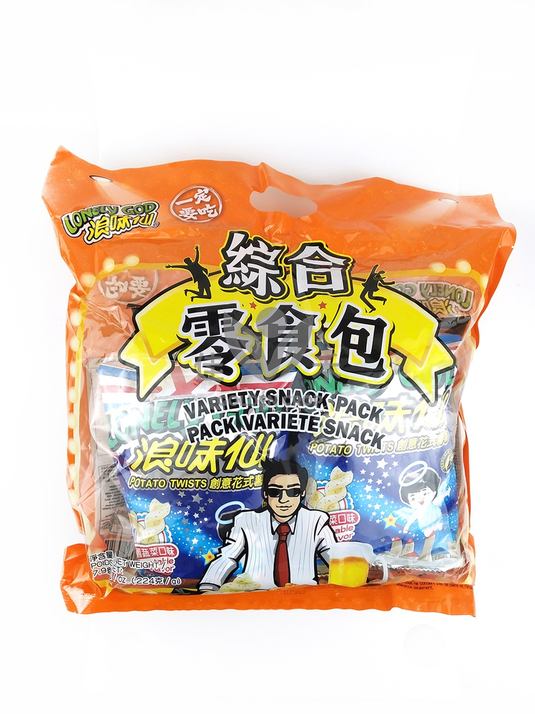旺旺 综合零食包 224g | WANT WANT Variety Mixed Pack 224g