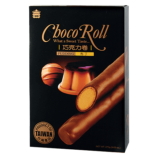 Imei Choco Roll Pudding 137g | 义美 法式布丁巧克力卷 137g