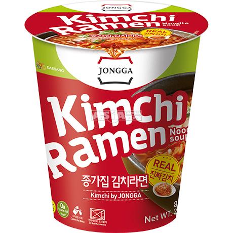 宗家府 韩国泡菜味杯面 82.5g | JONGGA Instant Cup Noodles Kimchi Ramen 82.5g