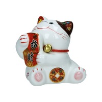 招财猫 陶瓷 9cm | NF Plutus cat ceramic B 9 cm