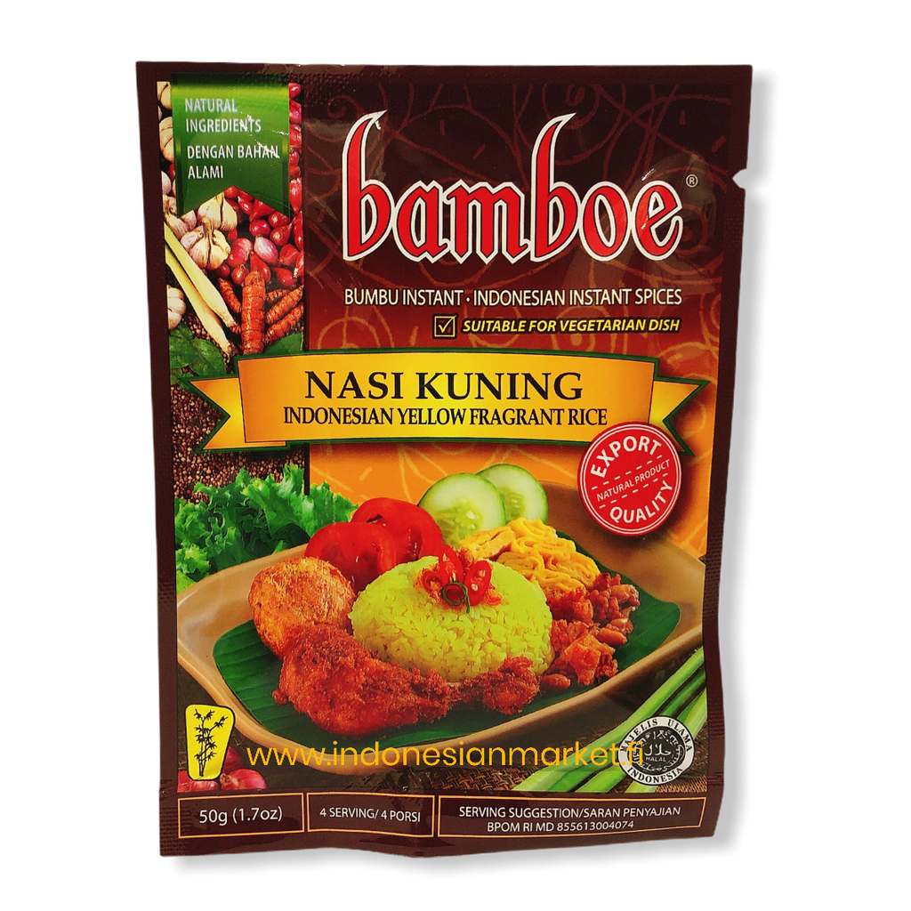 Bamboe 黄饭酱 50g | Bamboe Bumbu Nasi Kuning 50g