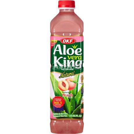 OKF 桃子饮料 1.5L | OKF Aloe Vera Drink Peach 1.5L