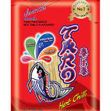 Taro Fish Line Snack Hot Chili 25g | 芋头鱼 休闲零食 辣味 25g