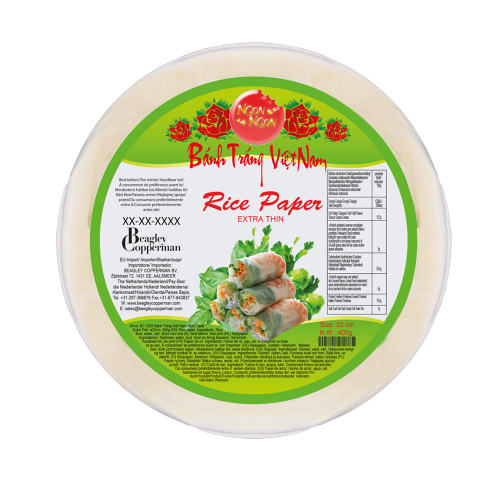 Banh Trang 越南圆形米纸 超薄 22cm 400g