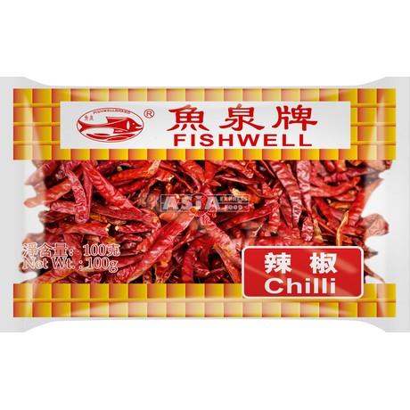鱼泉牌 辣椒干 100g丨Fish Well Dried Chilli Pepper 100g