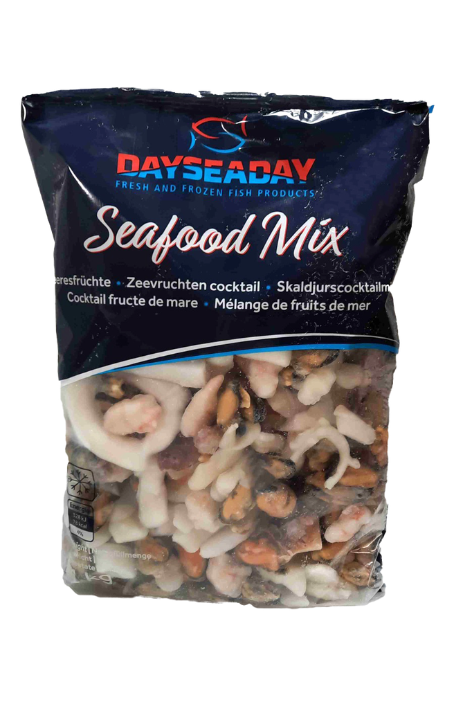 Dayseaday Forzen Seafood Cocktail 1kg | Dayseaday 冰冻 混合海鲜 1kg