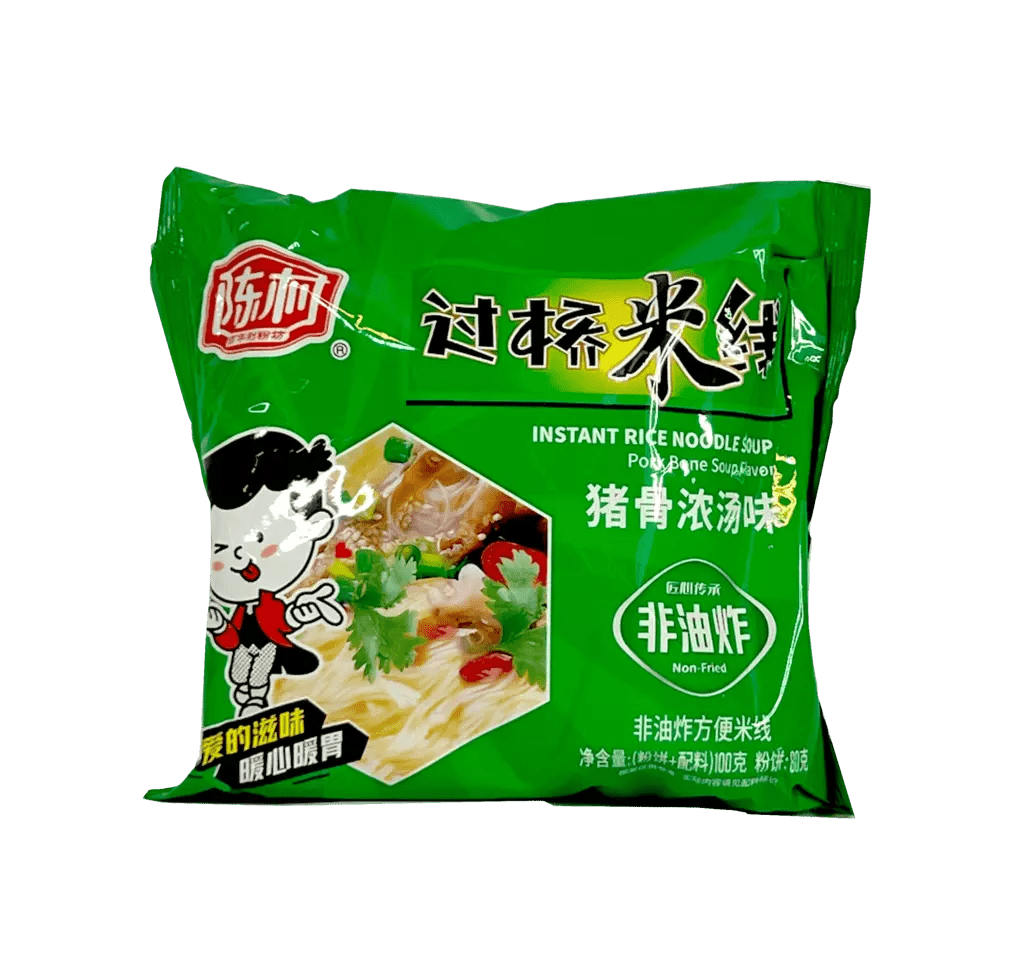 陈村 过桥米线 猪骨浓汤味100g | Rice Noodle Bridge Pig Bone Soup 100g