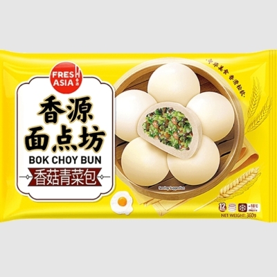 FF Bok Choy & Mushroom Bun 360g | 香源 香菇青菜包 360g