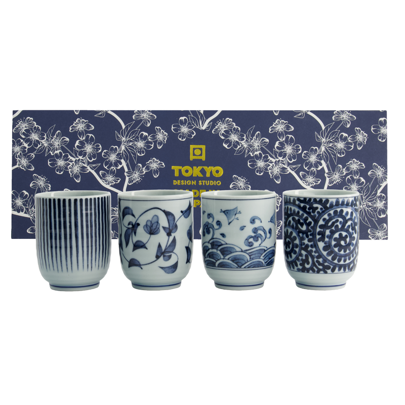 Tokyo Design Studio Type A Teacup Gifts 160ml w/4 cups | Tokyo Design Studio 日式茶杯礼物A套装 160ml 4杯