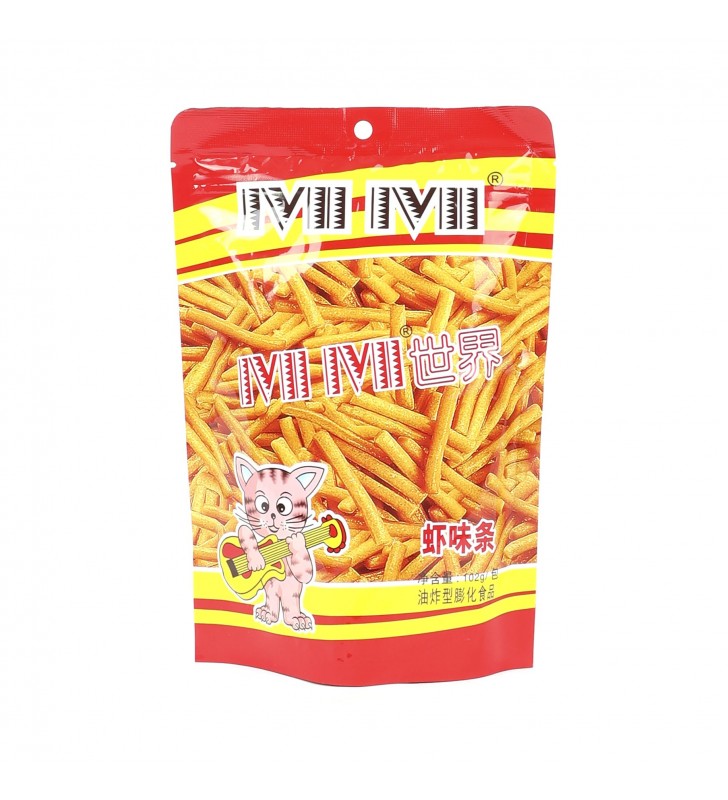 MIMI Shrimp Flavor Cracker 102g | 咪咪 虾条味 102g