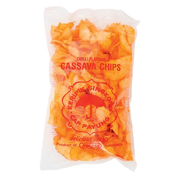 MIRASA Cassava Slices KRAU KRAU Chill 250g | MIRASA 木薯片 辣味 250g