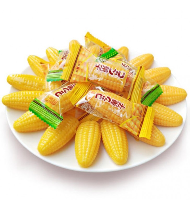 HUIXI Charcoal Grilled Corn Fudges 128g | 汇溪 炭烧玉米软糖 128g
