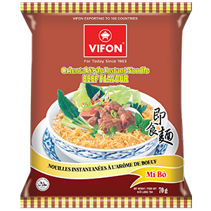 VIFON 速食面 牛肉味 70g | VIFON Instant Noodle Beef Flavour 70g