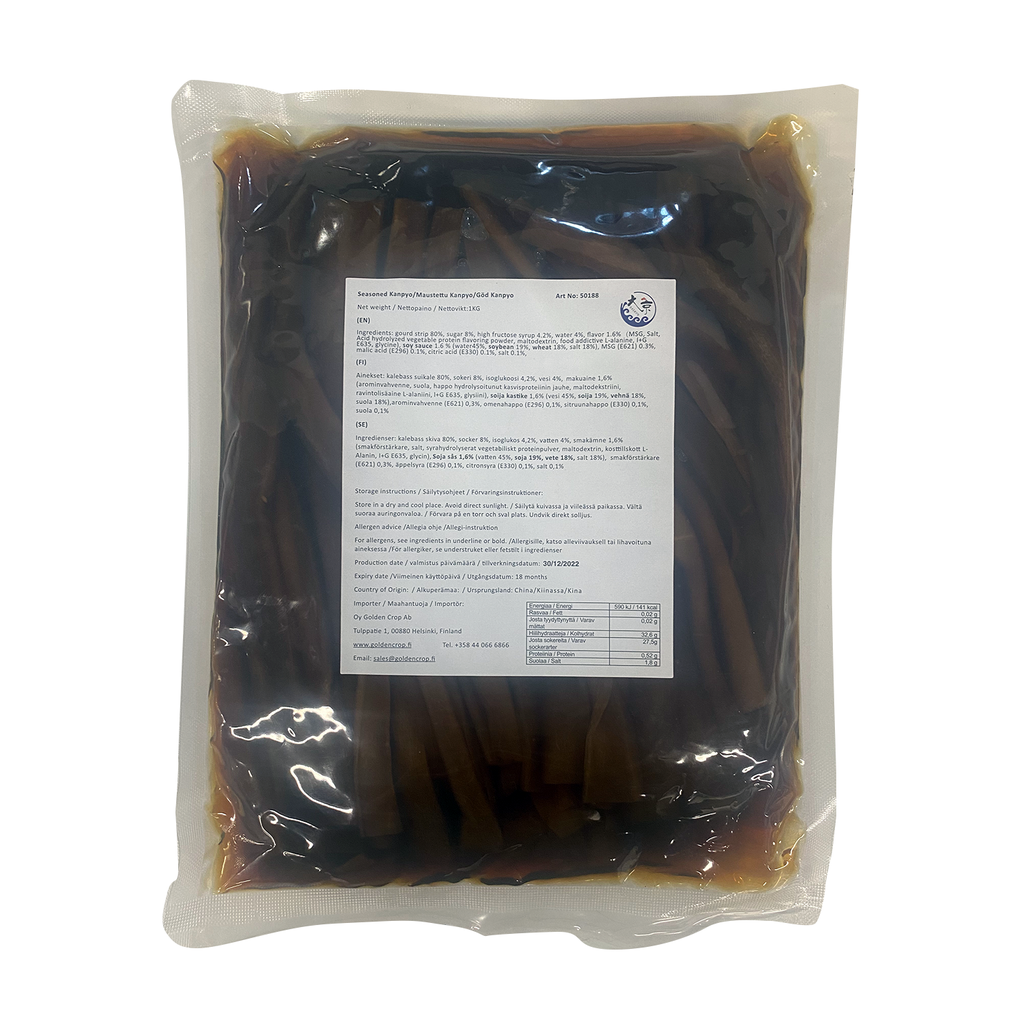大京牌/佳禾牌 寿司干瓢 1kg | Daikyo/GC Seasoned Kanpyo 1kg