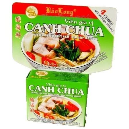 ASEA BAO LONG Canh Chua Soup Seasoning - Gia Vi Canh Chua 75g | 越南 酸汤料 75g