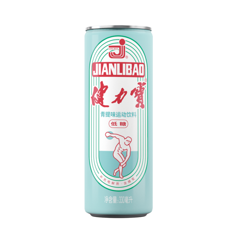 CN Jianlibao Sports Drink Green Grapes 330ml | 健力宝 运动饮料 青提味 330ml