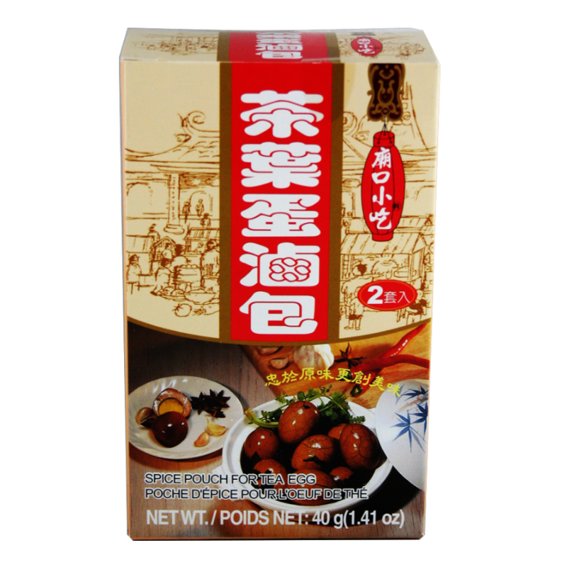 MKXC Tea Egg Spices 40g | 庙口小吃 茶叶蛋卤包 40g