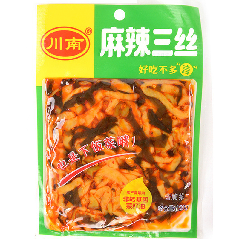ChuanNan Preserved Spicy Sansi 103g | 川南 麻辣三丝 103g