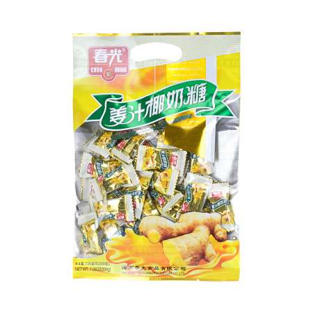 春光 姜汁椰糖 200g | CG Ginger Coconut Candy 200g