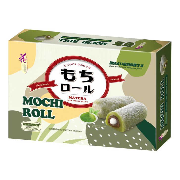 Handmade Mochi Matcha With Creamy Filling 150g | 花之恋语 抹茶奶香风味 手搓麻薯150g