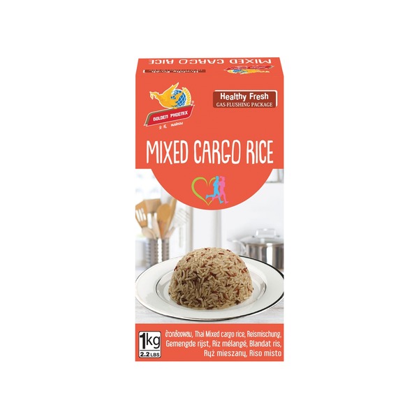 金凤凰 混合糙米 1KG | GOLDEN PHOENIX Mixed Cargo Rice 1KG