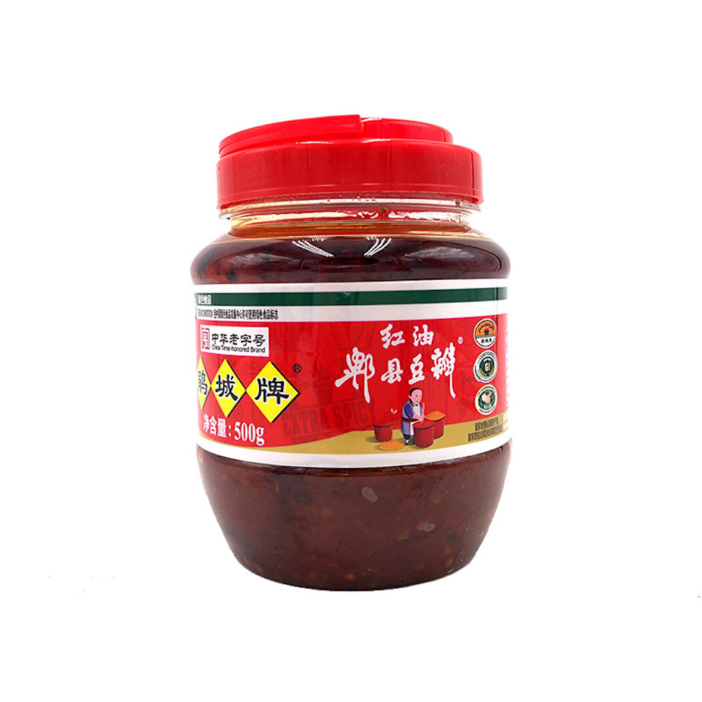 JC Chili paste with broad beans 500g | 娟城牌  红油 郫县豆瓣酱  500g