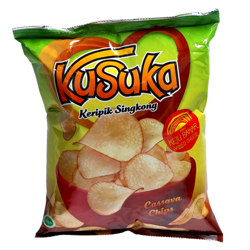 Kusuka Cassava Chips - Grill Cheese 180g | Kusuka 木薯片 烤奶酪味 180g