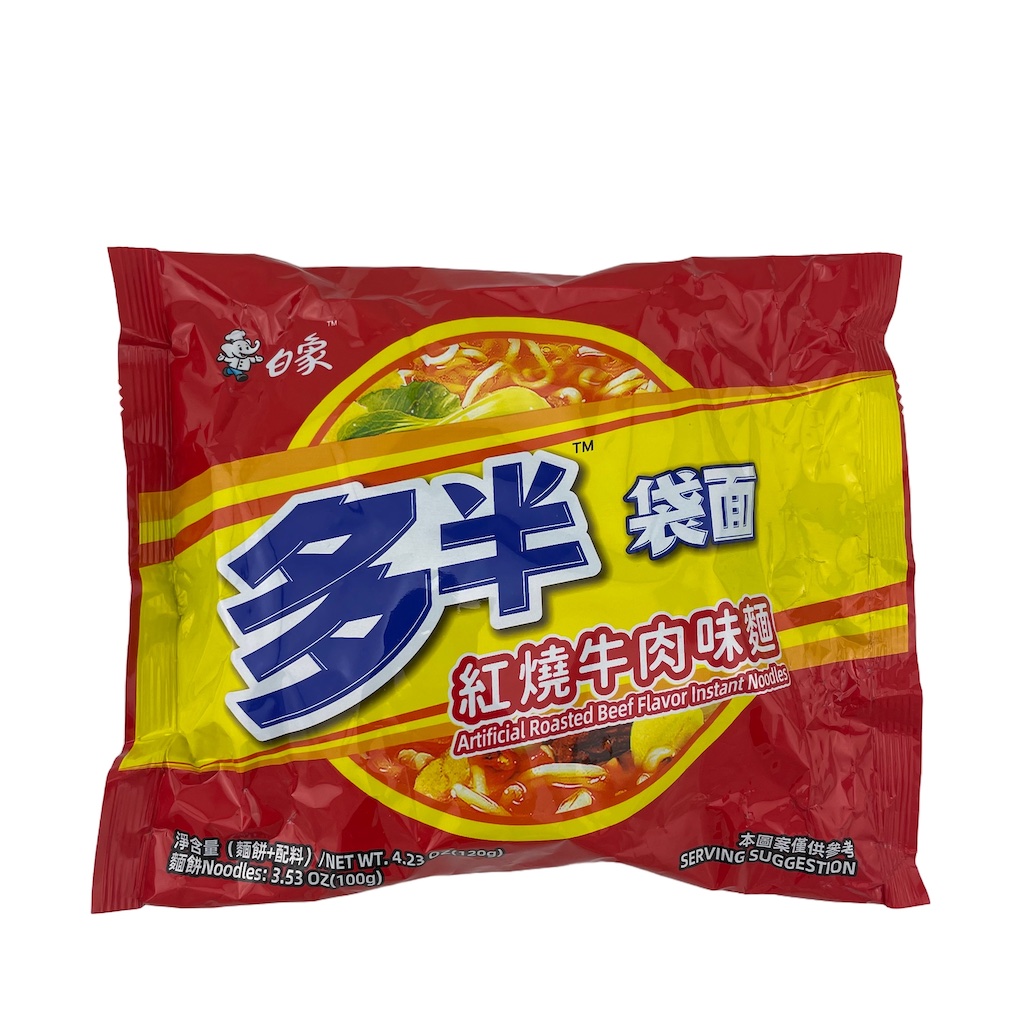 白象 红烧牛肉面 120g | BX Instant Noodle Roasted Beef Flavor 120g