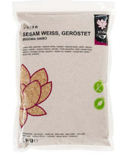 Roasted white sesame 1kg | 烘焙白芝麻(熟)1kg
