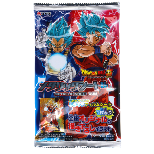 日本 龙珠口香糖 3.5g | JP Dragon Ball Metal Sheet with Gum 3.5g