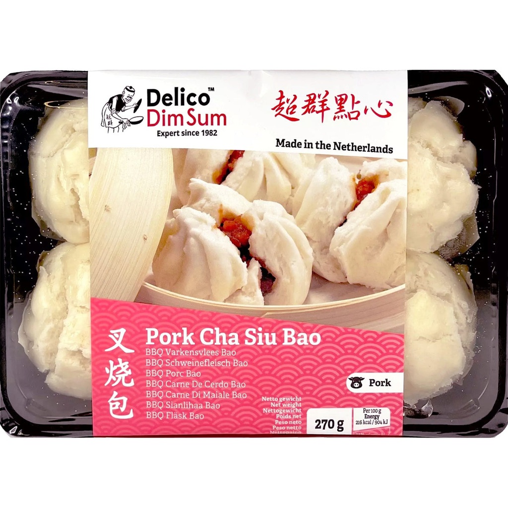 超群 叉烧包 270g | Delico Cha Siu /BBQ Pork Pau 270g