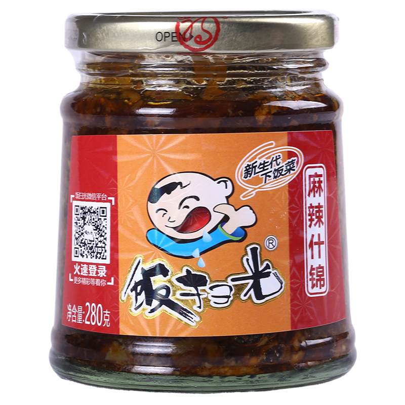 饭扫光 麻辣什锦 280g | FSG Sichuan Pepper Pickles 280g