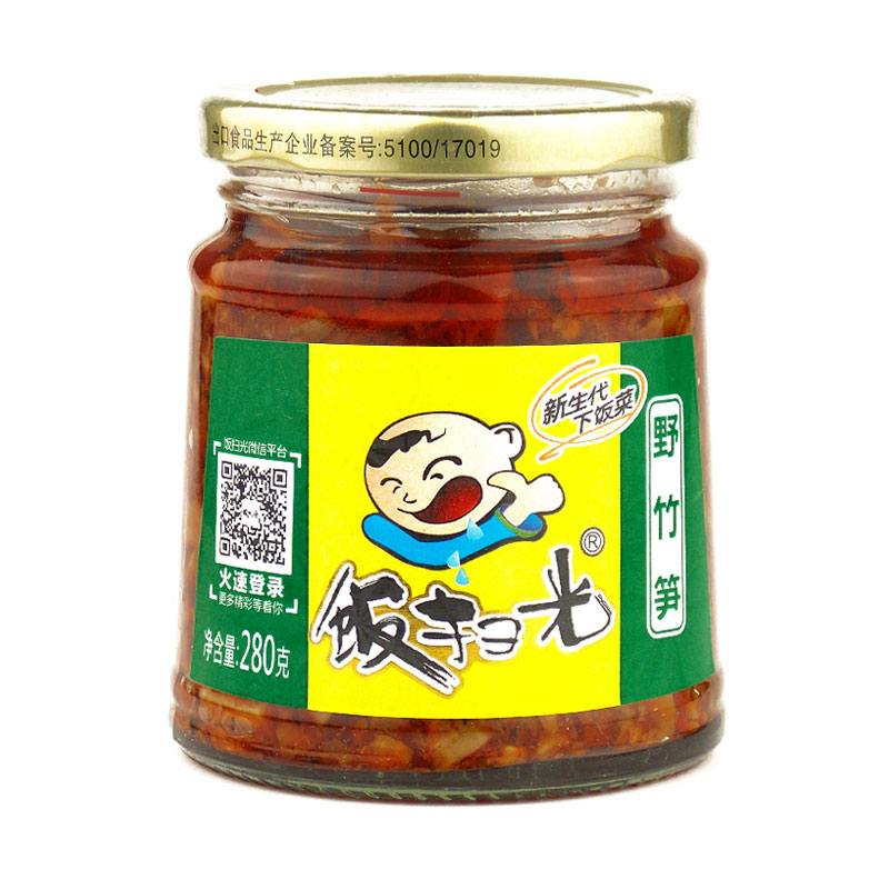 饭扫光 野竹笋 280g | FSG Preserved Bamboo Shoot 280g