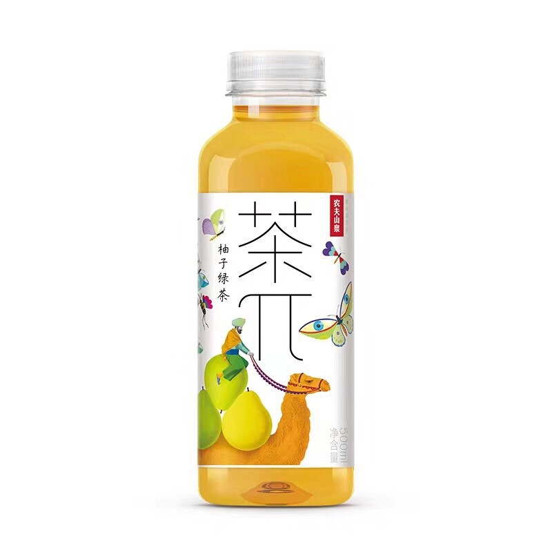 农夫山泉 柚子绿茶 500ml | CN NFS Grapefruit Green Tea Drink 500ml