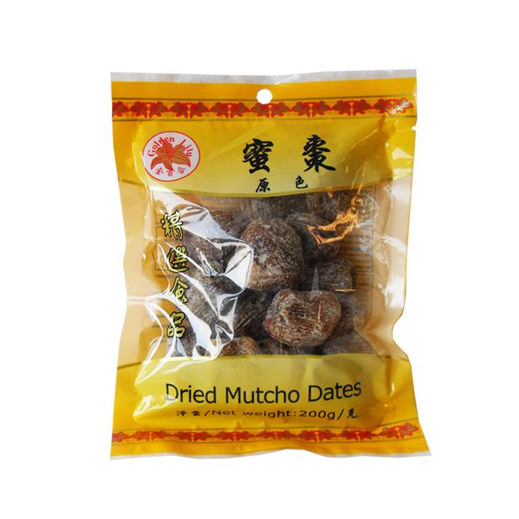 GL Mut Cho Dates 200g | 金百合 原色蜜枣 200g