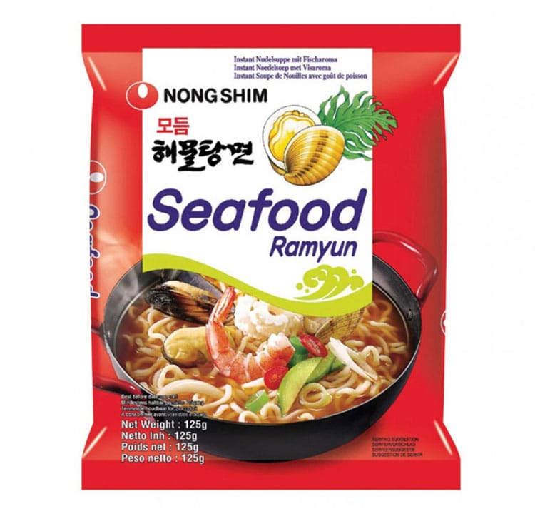 农心 海鲜味拉面 125g | NongShim Instant noodles seafood 125g