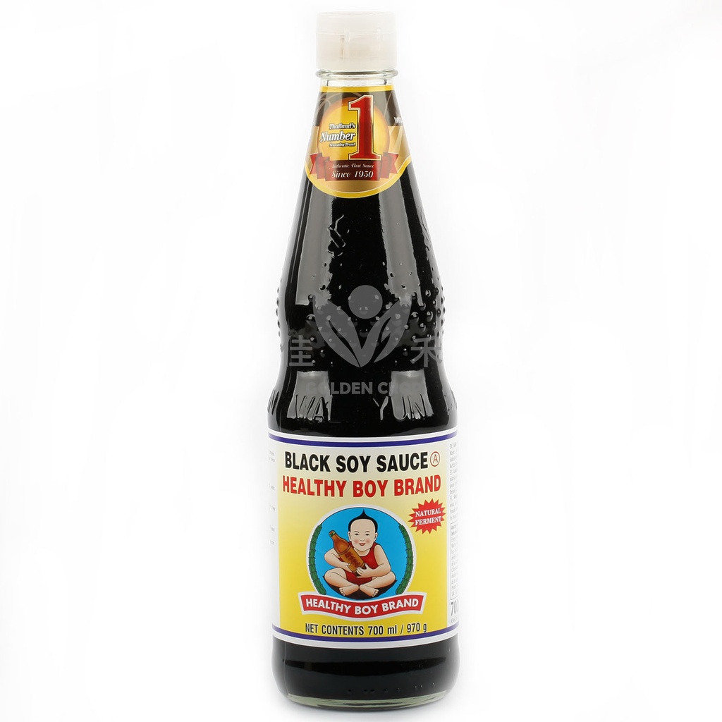Healthy Boy, Black Soy Sauce  A 970g | 肥儿牌 黑酱油  A 970g -