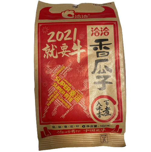 洽洽 香瓜子 160g | Chacha Sunflower Seeds Fragrant 160g