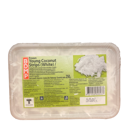BOMP 冻椰条(白)250g | BOMP Frozen Young Coconut Strips(White)250g