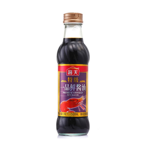 HT Premium YIPINXIAN Soy Sauce 500ml | 海天 特级一品鲜 500ml