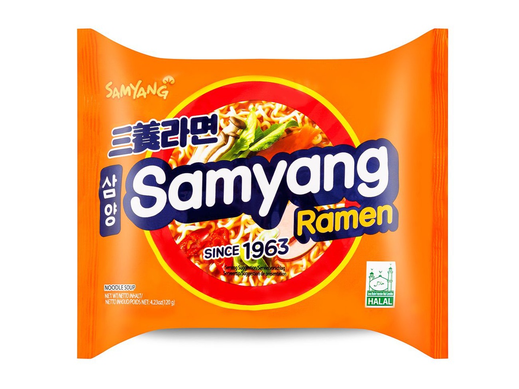 韩国三养 拉面 120g | KR Samyang Inst. Noodle Ramen 120g