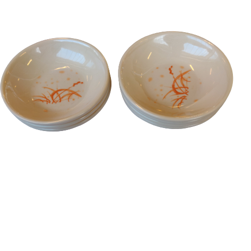 Melamine 3.5'' Small Sauce Dish Autumn Grass 028 | 密胺3.5''小味碟 秋草 028
