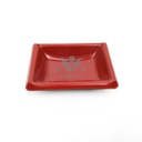 Melamine 3.7'' Sauce Dish Red&Black 046 | 密胺3.7''日式味碟 红黑 046