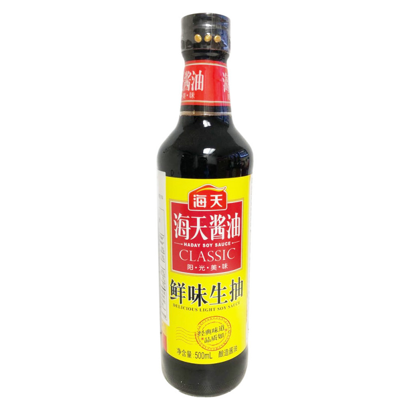 海天 鲜味生抽 500ml | HT Delicious Light Soy Sauce 500ml