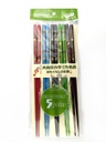 五色鱼鳞漆筷 | Japanese Chopsticks 5 Colours