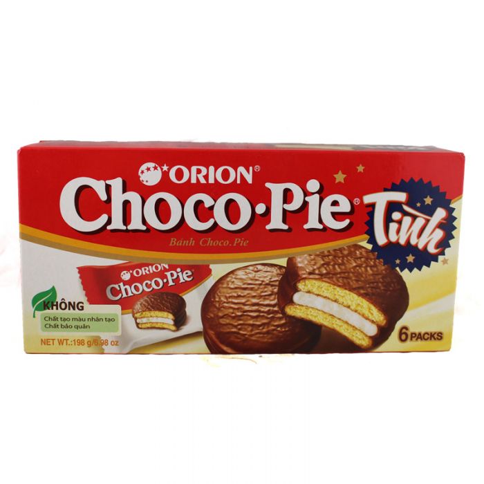 ORION Filled Biscuit with Chocolate 198g | 好丽友 巧克力派 198g